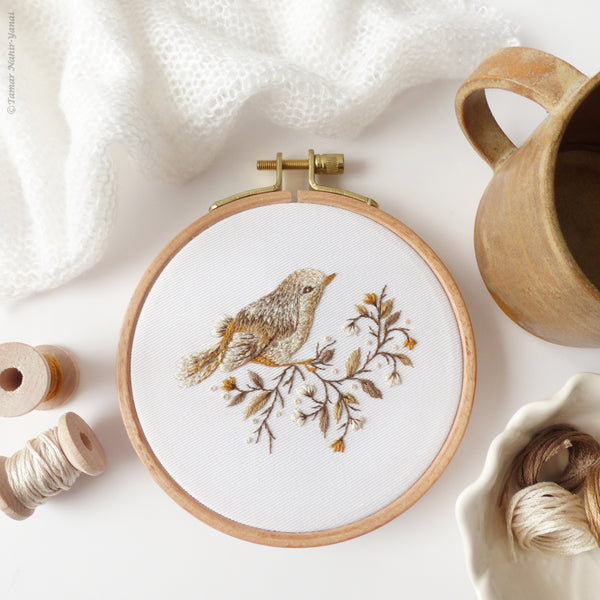 Little Bird - 4" embroidery kit