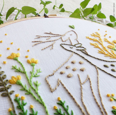 A little embroidery – Love, Lucie
